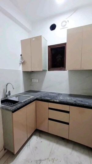 Kitchen in 1 BHK Apartment at Chattarpur – for Rent