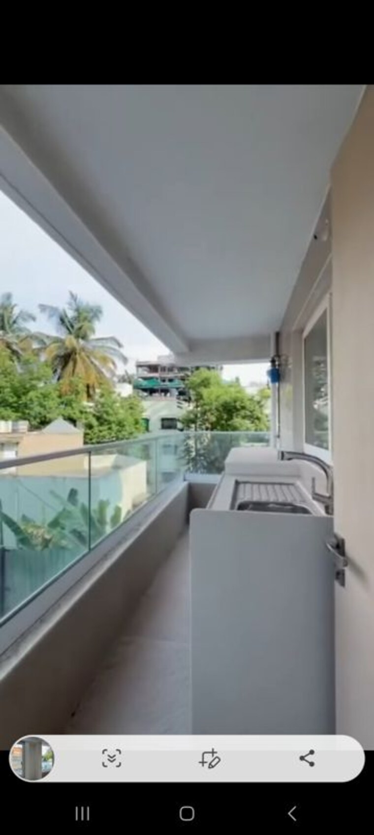 Balcony, sobha-nesara 3 Bedroom 2600 Sq.Ft. Apartment In Kothrud Pune 10566478