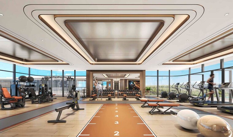 Gym, snn-felicity 3 Bedroom 1725 Sq.Ft. Apartment In Rachenahalli Bangalore 10566487