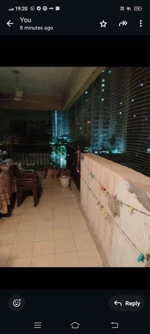 Balcony in 3 BHK Apartment at Gaur City 2 - 14th Avenue, Sector 16c Greater Noida – for Sale