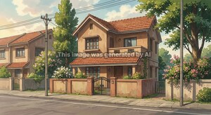  Villa – Exterior View View at Hirawadi - for Sale