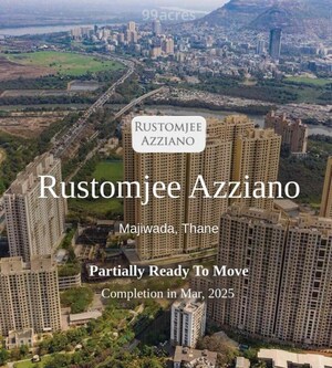 2 BHK Apartment – Exterior View View at Rustomjee Azziano Wing K, Thane West - for Rent