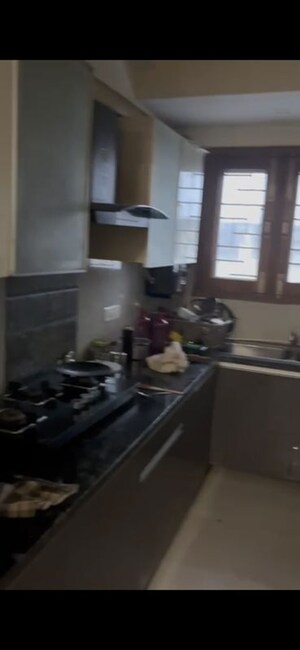 Kitchen in 3 BHK Builder Floor at BPTP Park Central, Sector 85 – for Rent