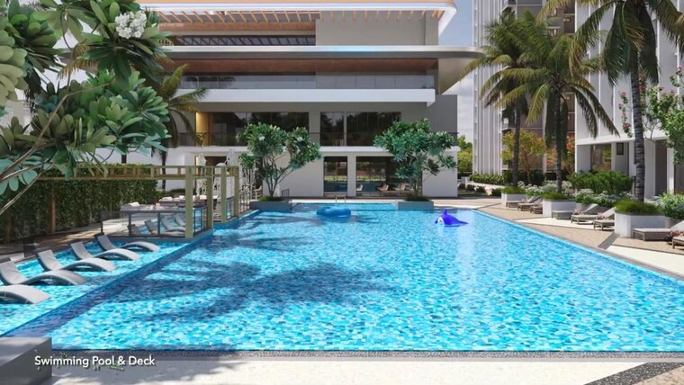 Swimming Pool, sattva-songbird 2 Bedroom 1280 Sq.Ft. Apartment In Budigere Cross Bangalore 10566733