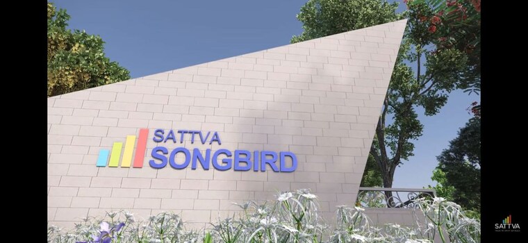 Exterior View, sattva-songbird 2 Bedroom 1280 Sq.Ft. Apartment In Budigere Cross Bangalore 10566733