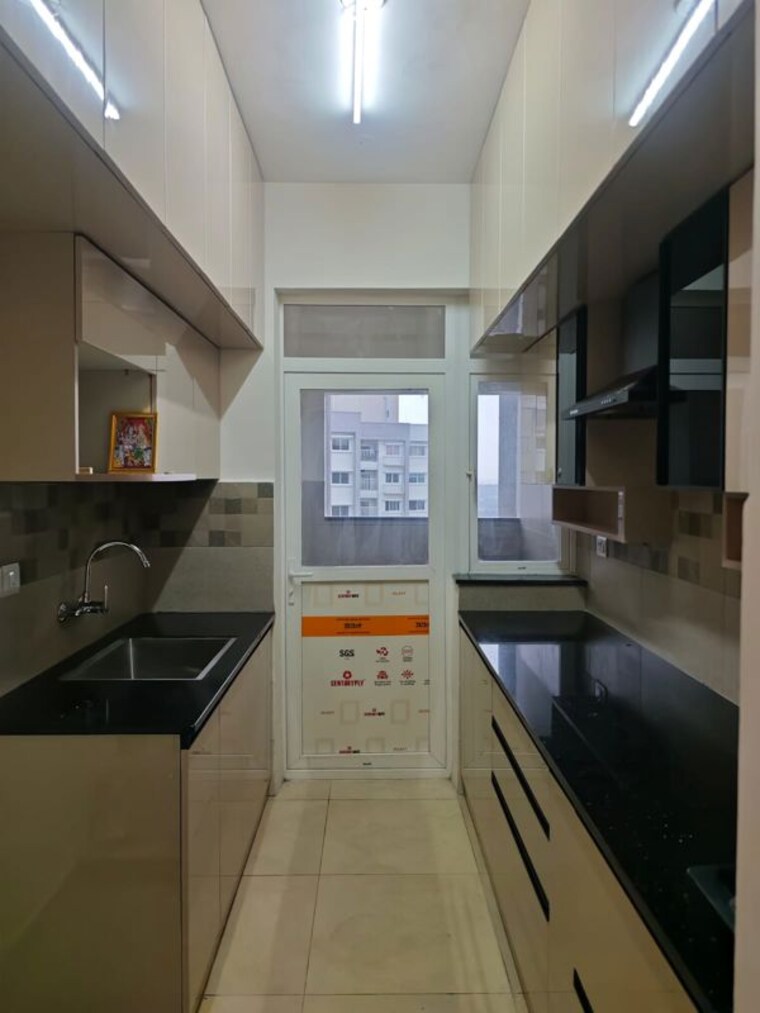 Kitchen, godrej-aqua 3 Bedroom 1600 Sq.Ft. Apartment In International Airport Road Bangalore 10566764
