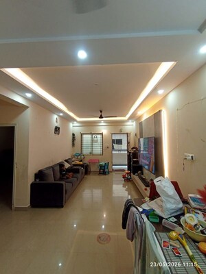 Living Room in 3 BHK Apartment at Brigade El Dorado, Bagaluru – for Rent