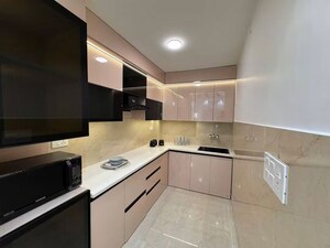 Kitchen in 3 BHK Builder Floor at Uttam Nagar – for Sale