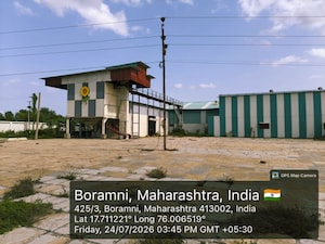  Industrial Plot – Exterior View View at Mangalwedha - for Sale