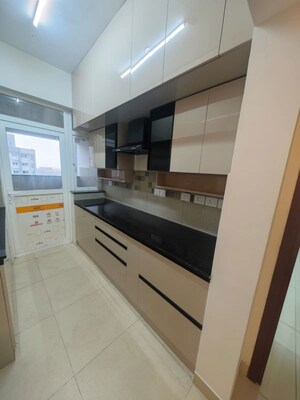 Kitchen in 3 BHK Apartment at Mantri Lithos, Thanisandra – for Rent