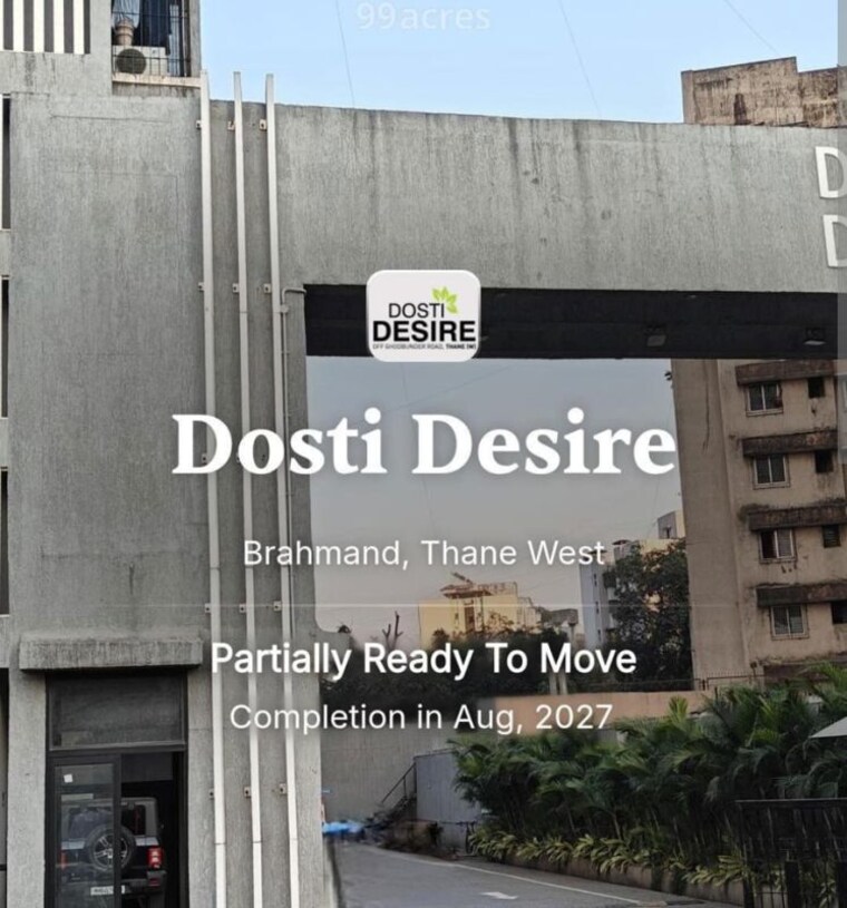 Exterior View, dosti-desire 1 Bedroom 350 Sq.Ft. Apartment In Brahmand Thane 10567003