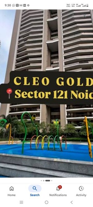 4 BHK Apartment For Sale in ABA Cleo Gold, Sector 121