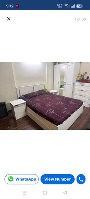 Bedroom in 2.5 BHK Apartment at Mahagun Mirabella, Sector 79 – for Rent