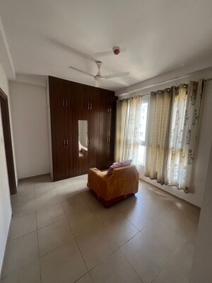 Living Room in 2.5 BHK Apartment at Bhartiya Nikoo Homes, Thanisandra Main Road – for Rent