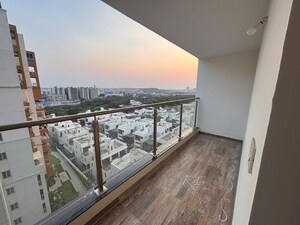 Balcony in 3 BHK Apartment at Lansum El Dorado, Narsingi – for Rent