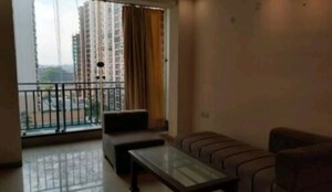 Living Room in 3 BHK Apartment at Omaxe R2, Gomti Nagar – for Rent