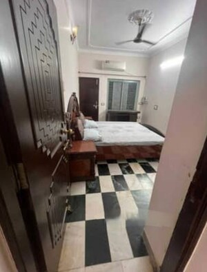 Kitchen in 3 BHK Apartment at Galaxy Apartments Lucknow, Butler Colony – for Rent