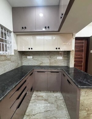 Kitchen in 3 BHK Apartment at Rajapushpa Atria, Gachibowli – for Rent