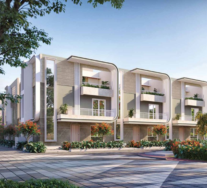 4 BHK + Servant Room 3471 Sq.Ft. Villa in Sattva Songbird