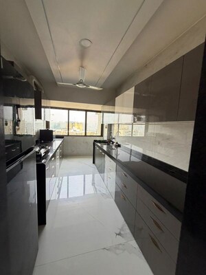 Kitchen in 3 BHK Apartment at Belscot Chs Ltd, Andheri West – for Sale