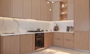 Kitchen in 3 BHK Apartment at Sobha One Residences, Hoskote – for Sale