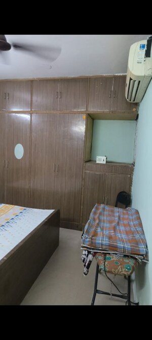 Bedroom in 1 BHK Builder Floor at Vinoba Puri – for Rent