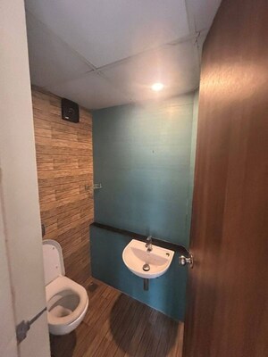 Bathroom in 1 BHK Apartment at Lodha Crown Quality Homes, Majiwada – for Rent