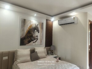 Living Room in 2.5 BHK Builder Floor at JMS Primeland, Sector 95a – for Rent