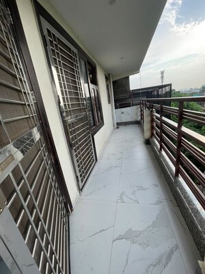 Balcony in 3 BHK Builder Floor at Sector 4 – for Rent