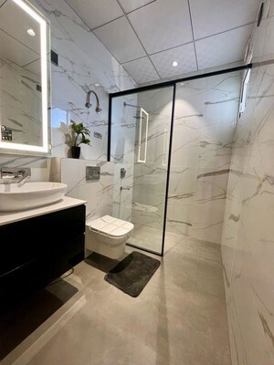 Bathroom in 3 BHK Apartment at Taloja – for Sale