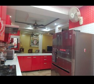 Kitchen in 3 BHK Builder Floor at Greater Kailash I – for Sale