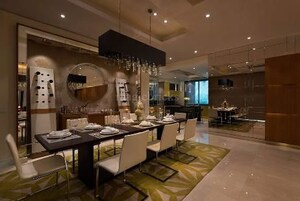 Dining area in 4 BHK Apartment at Windsor Grande Residences, Andheri West – for Rent