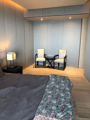 Bedroom in 3 BHK Apartment at Lodha World Crest, Worli – for Rent