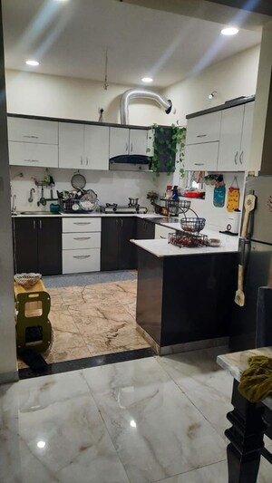 Kitchen in 1.5 BHK Independent House at Ameenpur – for Rent