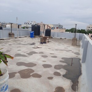 Terrace in 1.5 BHK Independent House at Ameenpur – for Rent