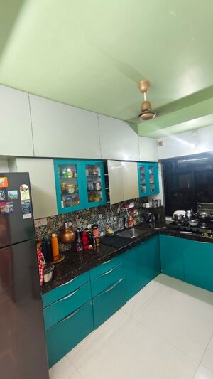 Kitchen in 2 BHK Apartment at Kanakia Spaces Zen World, Kanjurmarg East – for Sale