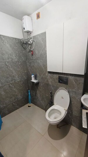 Bathroom in 2 BHK Apartment at Kanakia Spaces Zen World, Kanjurmarg East – for Sale