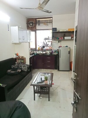 Kitchen in 1 BHK Builder Floor at Sant Nagar – for Rent