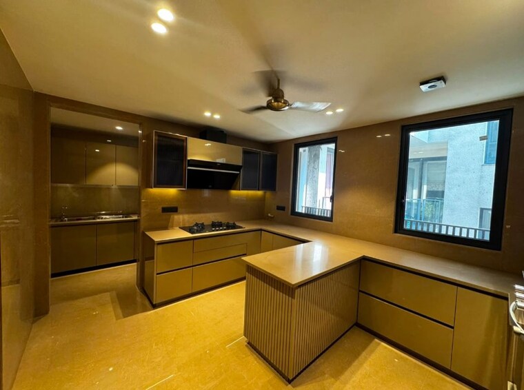 Kitchen, greater kailash 4 Bedroom 4500 Sq.Ft. Builder Floor In Greater Kailash Delhi 10567638