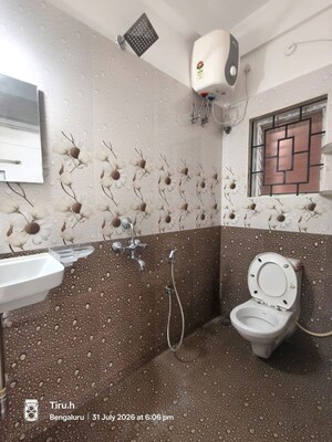 Bathroom in 2.5 BHK Independent House at Hsr Layout Sector 3 – for Rent