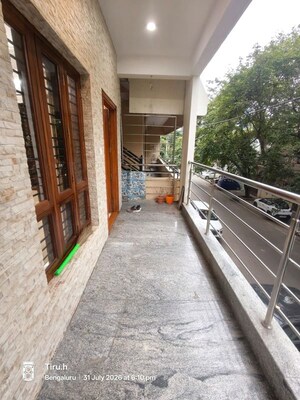 Balcony in 2.5 BHK Independent House at Hsr Layout Sector 3 – for Rent