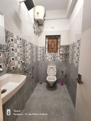 Bathroom in 2.5 BHK Independent House at Hsr Layout Sector 3 – for Rent