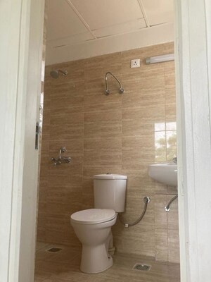 Bathroom in 3.5 BHK Builder Floor at BPTP Parkland Pride Phase 2, Sector 77 – for Rent