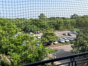Balcony in 3 BHK Builder Floor at Sector 50 – for Rent