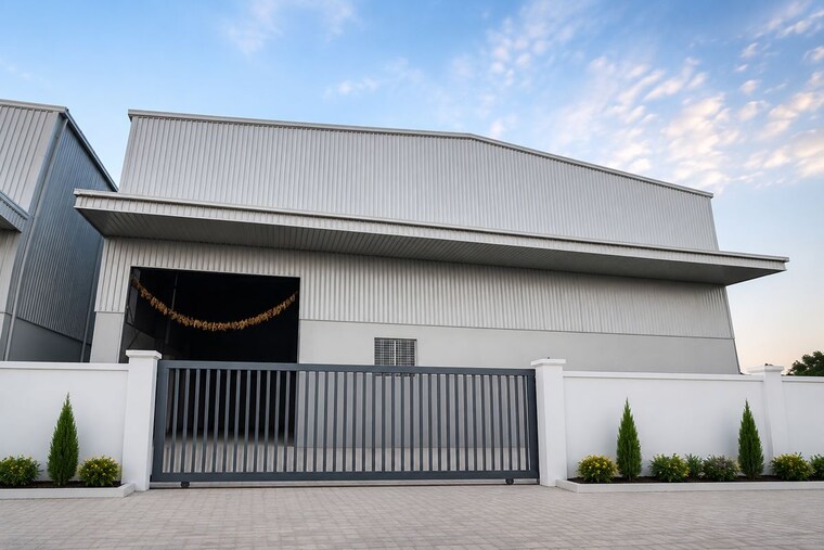 Exterior View, shamshabad Commercial Warehouse 10500 Sq.Ft. In Shamshabad Hyderabad 10487340