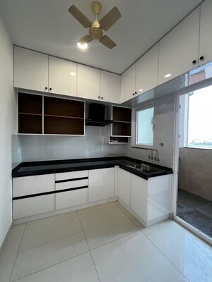 Kitchen in 2.5 BHK Apartment at Aparna Zenon, Puppalaguda – for Rent