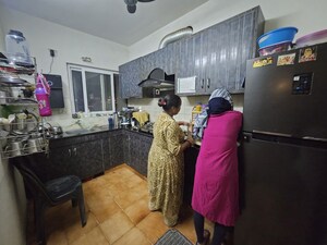 Kitchen in 2.5 BHK Apartment at Betwa Apartment, Gomti Nagar – for Sale