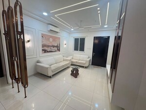 Bathroom in 3 BHK Apartment at Aparna Zenon, Puppalaguda – for Rent