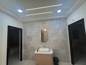 Bathroom in 3 BHK Apartment at Aparna Zenon, Puppalaguda – for Rent
