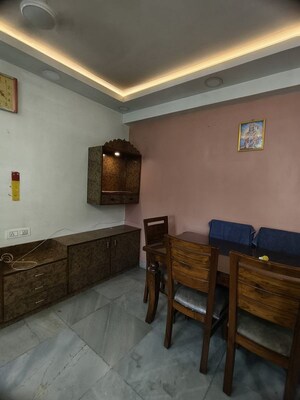 Living Room in 2 BHK Apartment at Satellite Garden, Goregaon East – for Rent